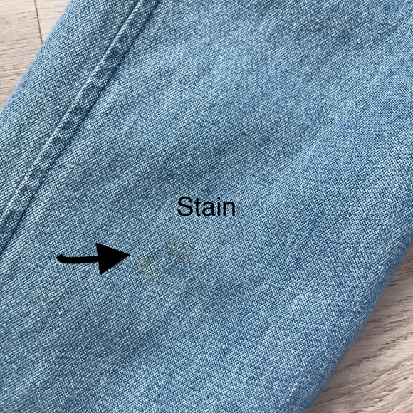 Vintage 80s Cropped Denim Jacket & Top Set, City Girl, Jean Plaid Blazer, Medium - Picture 9 of 16